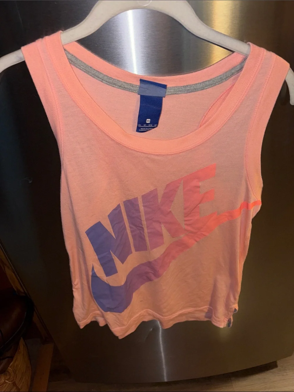 NIKE Peach Gradient Tank Top 💖💜
